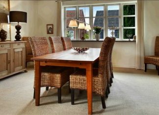 Luxurious Rattan Furniture For Elegant Dining Room Luxurious-Rattan-dining-room