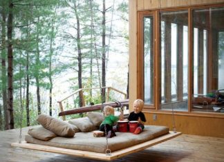 Bed Creative Ideas Hang And Swing For Indoor And Outdoor Bedding hang-and-swing-bed