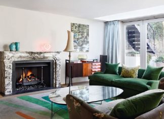 Modern Cozy Living Room With Log Fireplace Ideas : Warming Your Life modern-cozy-living-room-with-fireplace-ideas