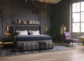 Luxury and Elegant Interior Inspiration with Gold Color Accents