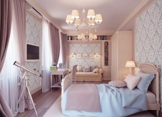 Beautiful Wall Color Inspiration for Girl’s Bedroom