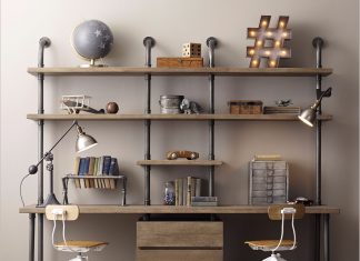 Comfortable and Aesthetic Workspace Design Ideas with Industrial Style