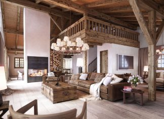 Create an Attractive Home Interior Combination from Rustic Designs