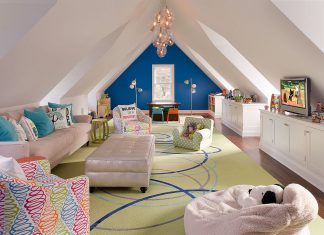 Attic Playroom Ideas to Create a Cheerful Atmosphere in Your Home