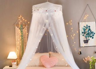 19 Bed Canopy Ideas to Create a Cozy and Relaxing Atmosphere Clean and Bright White Bed Canopy