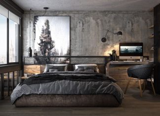 20 Industrial Bedroom Style Ideas : Create Aesthetically Elegant Interiors Industrial bedroom