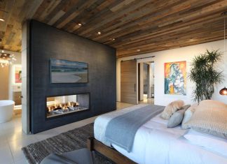 16 Double Sided Fireplace Ideas : Warm Your Cozy Room Interior