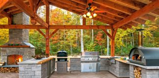 Transforming Outdoor Kitchens: Fireplaces and Maintenance Mastery