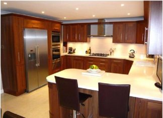 Creative Breakfast Bar Ideas With 2 Chair For Small Kitchen kitchen-bar-with-two-chair-for-small-kitchen