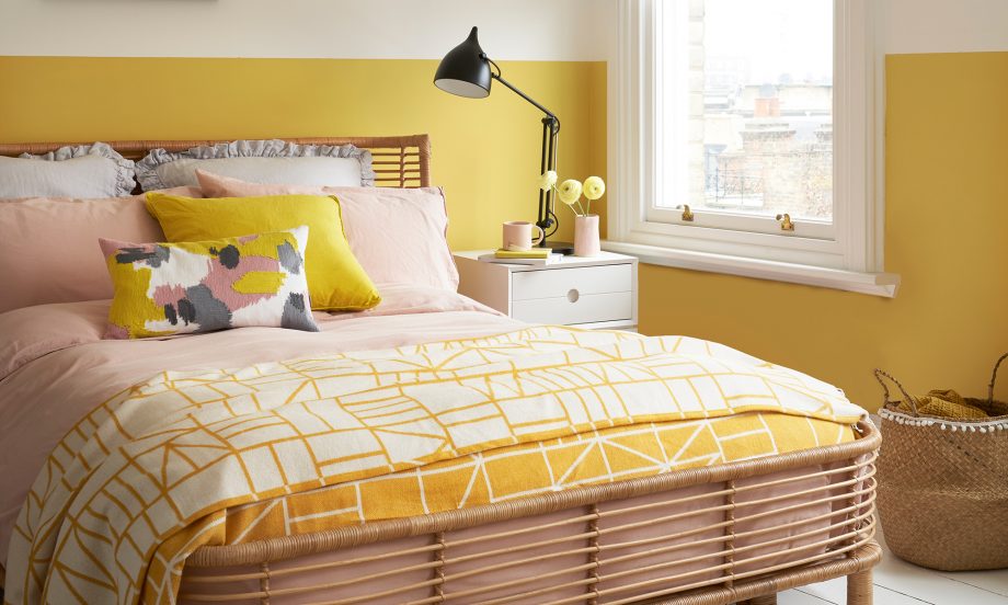 yellow small room