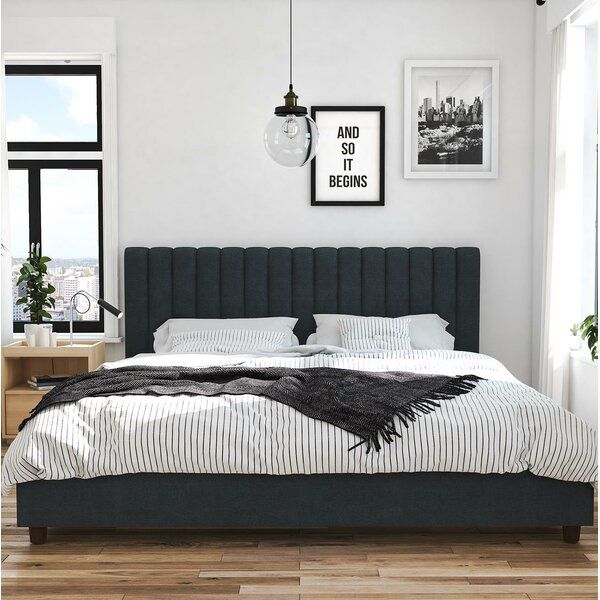 Wooden Bedroom With Monochrome Style