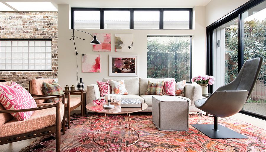 Pink Decoration with Beautiful Carpets