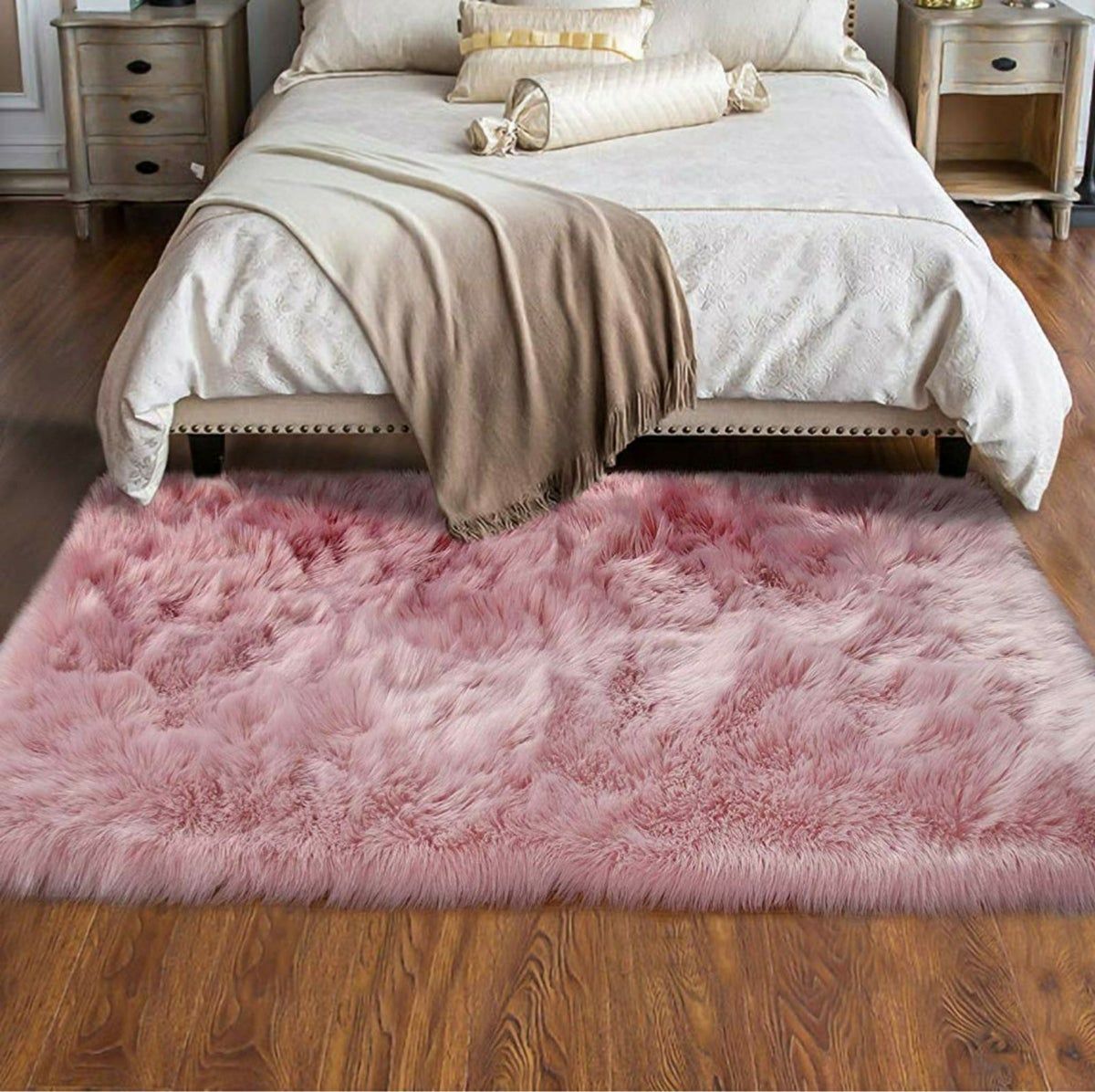 comfortable furry carpet