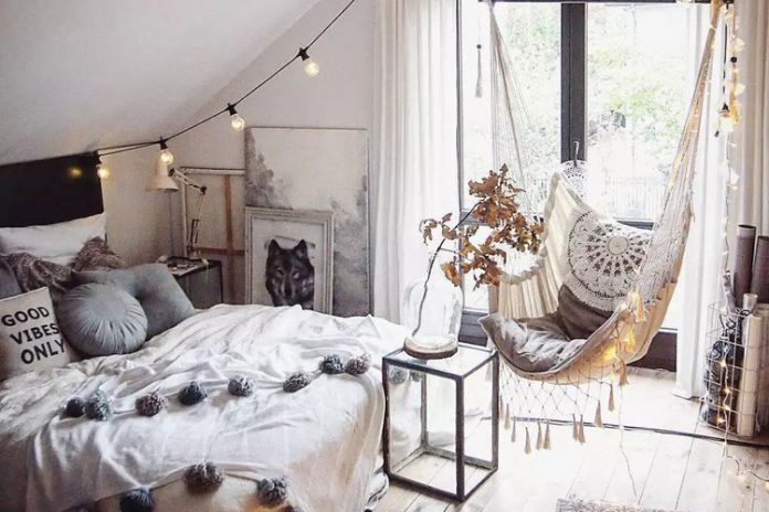Aesthetic Bedroom Inspiration with Bohemian Interior Style