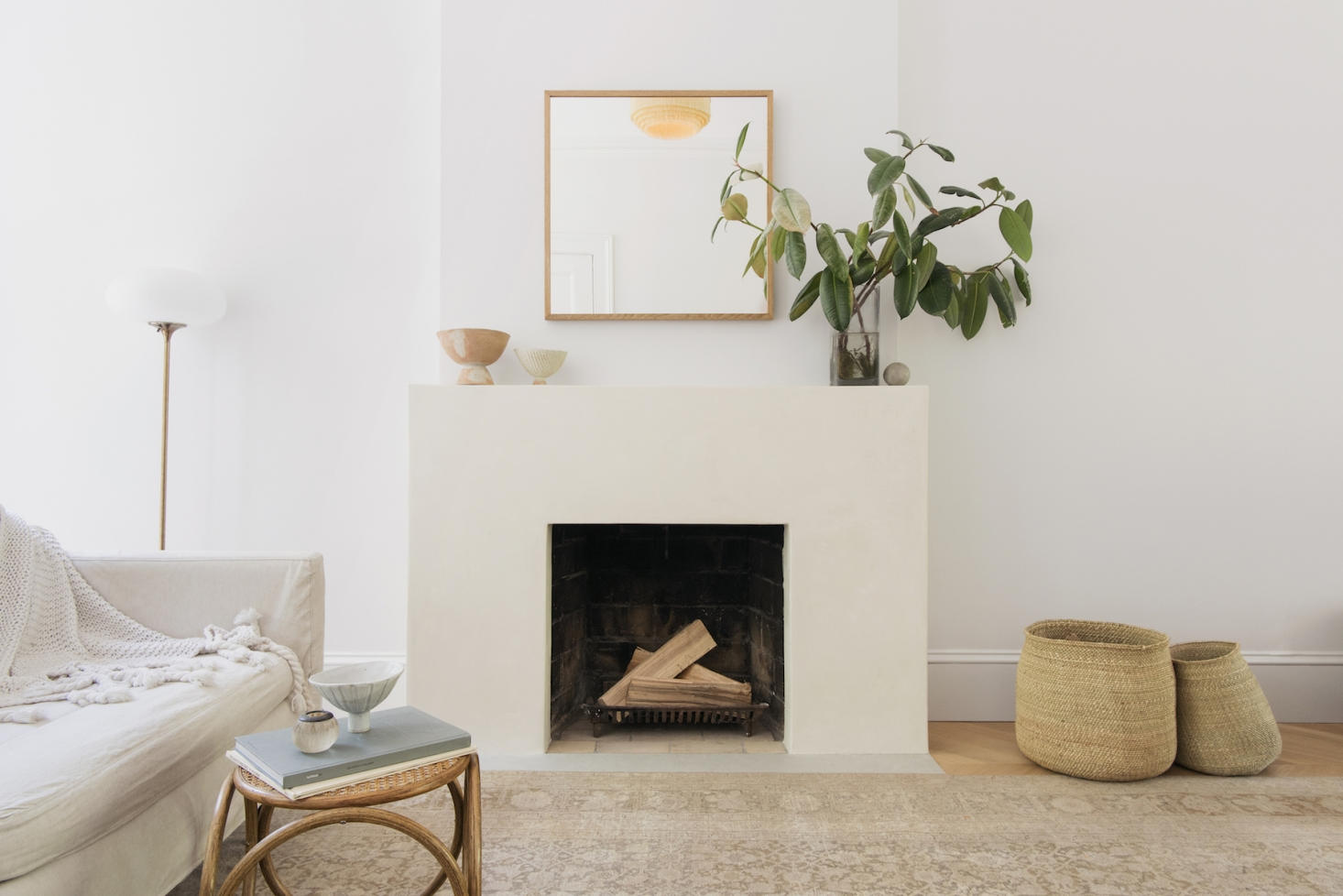Minimalist Design Fireplace