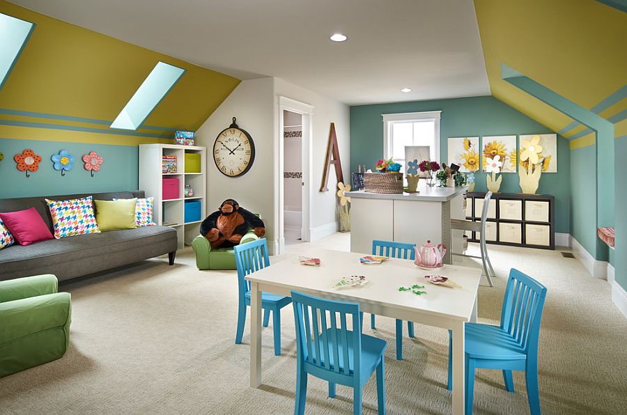 Playroom for Relaxing with Family
