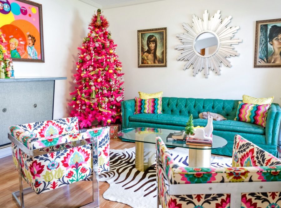 Colorful Minimalist Christmas Decorations