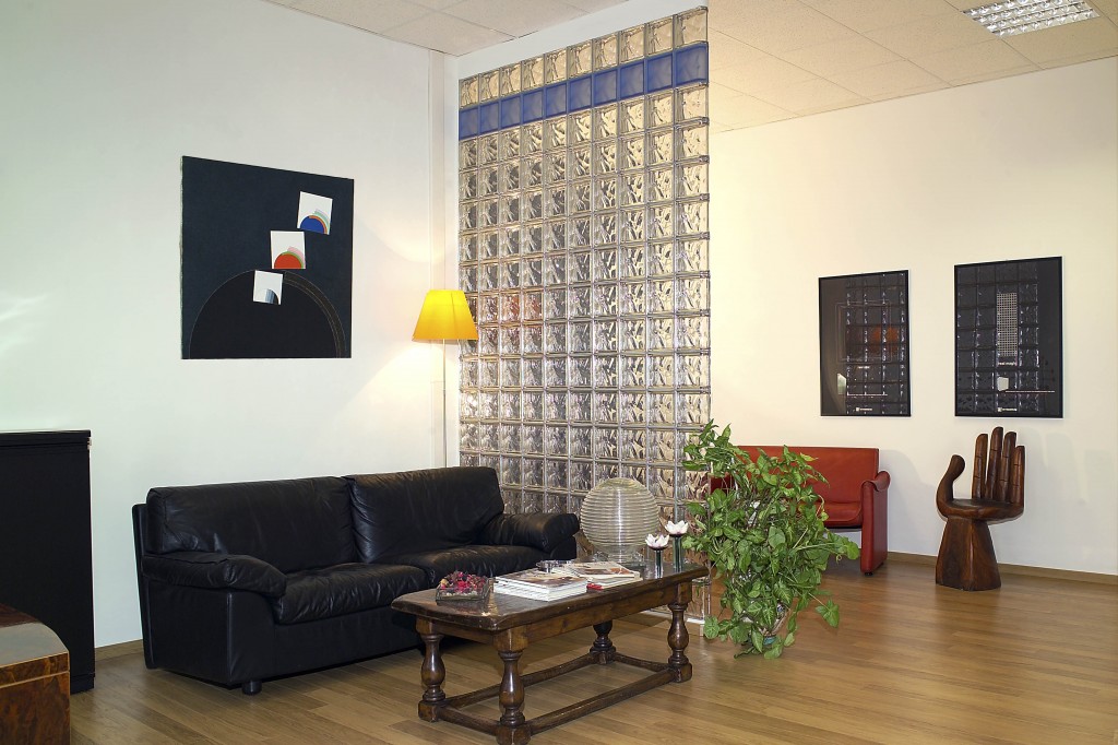 Glass Brick As Room Partition