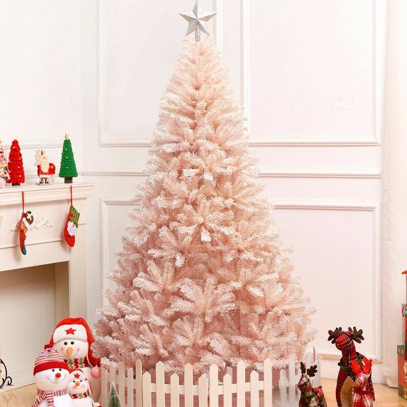 Soft Pink Christmas Tree