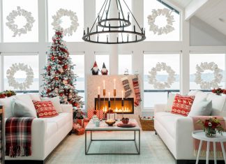 Unique Christmas Tree Design Inspirations For Your Living Room Interior
