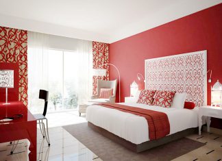 Red Bedroom Design : Create Attractive and Elegant Decoration