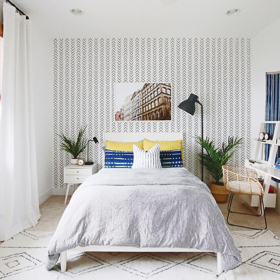 White Bedroom- boy's bedroom color