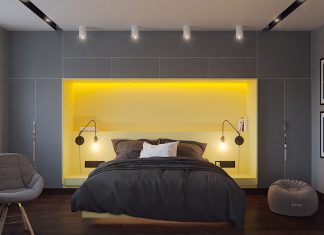 Girly Color Ideas for Bedroom with Masculine Style