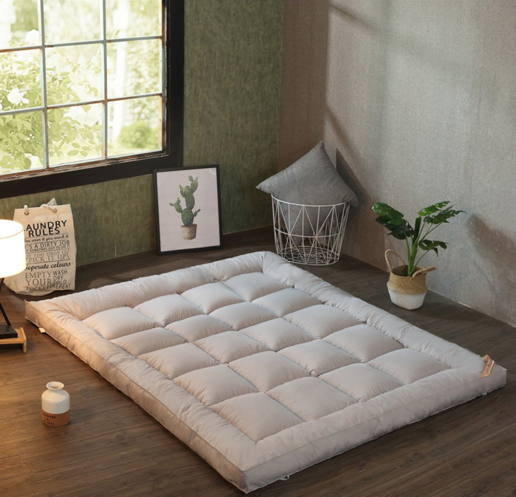A Small Futon Bed for a Relaxation