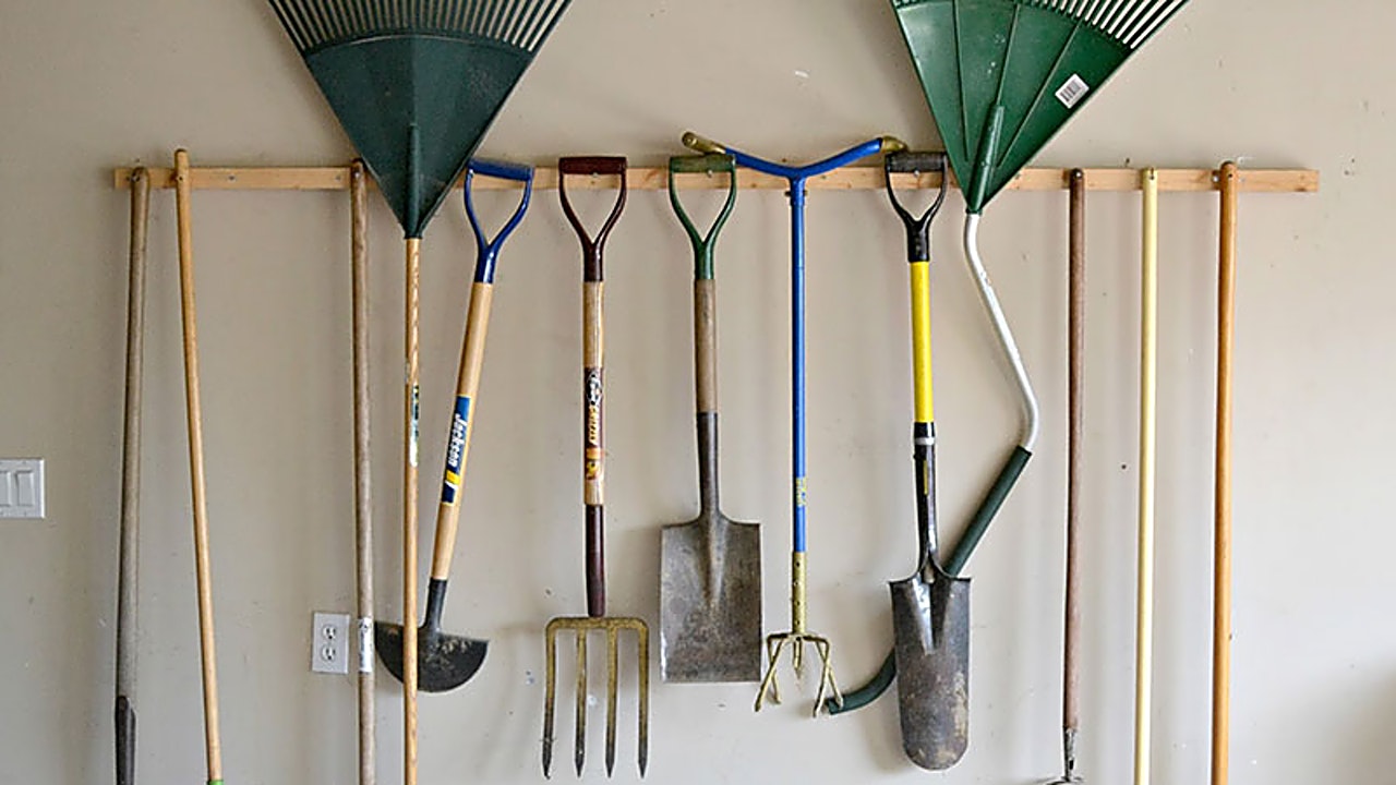 Store Your Gardening Tools Neatly