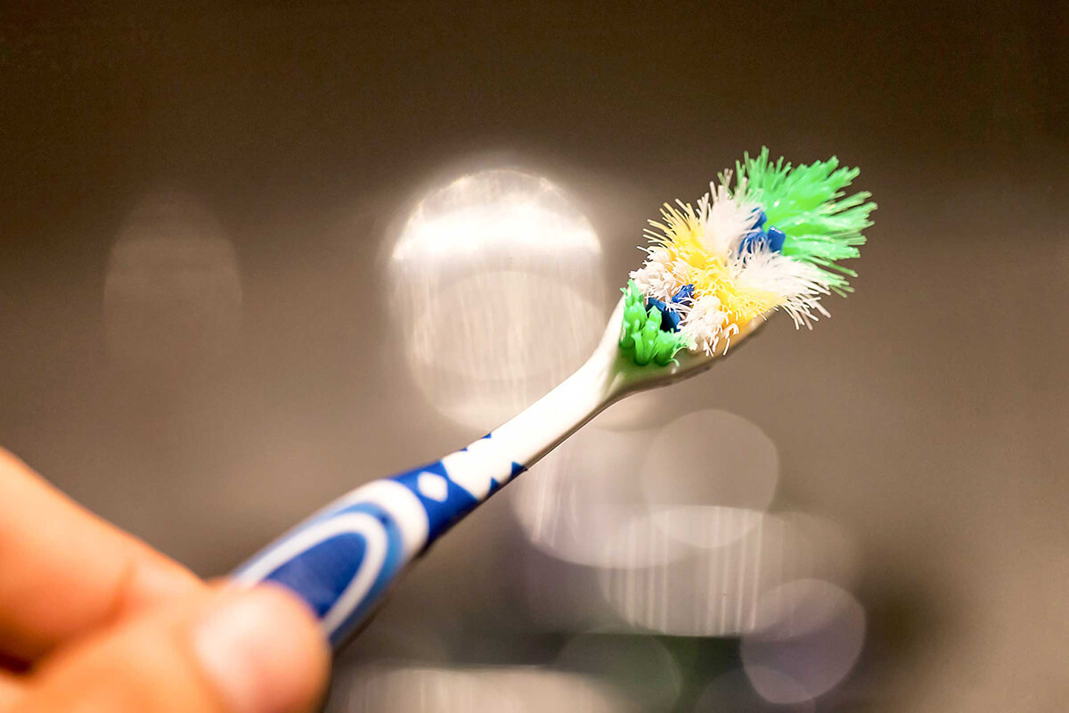 Use Your Used Tooth Brush to Clean