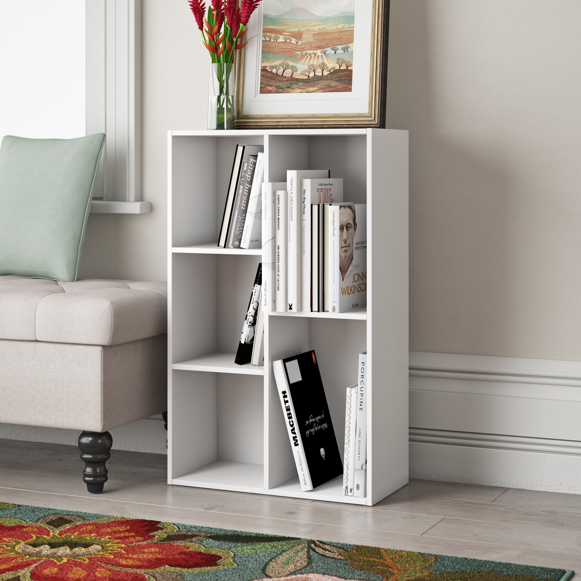 Simple Bookshelf as Mini Library