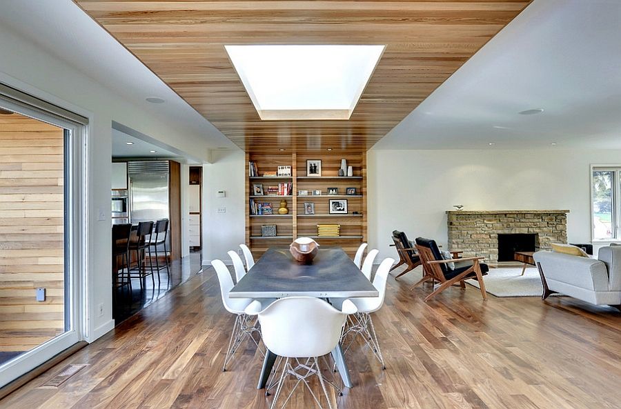 Skylights in the Dining Room