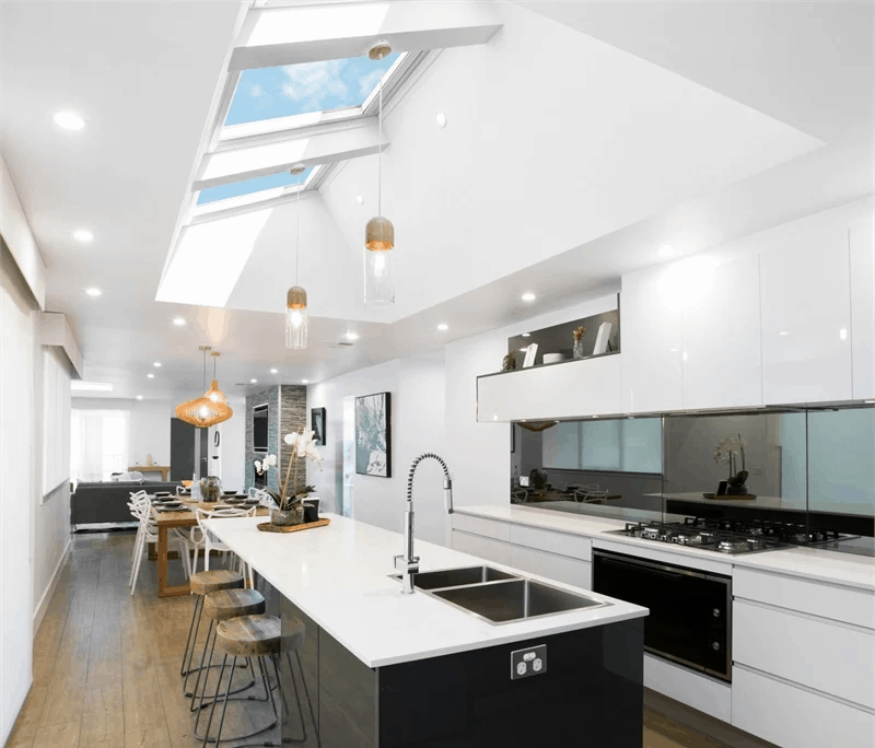 Skylights in the Kitchen