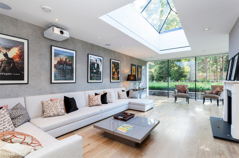Skylights in the Living Room