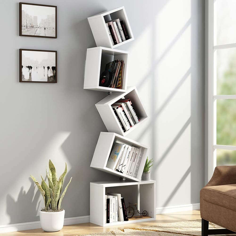 Unique Bookshelf in Contemporary Style