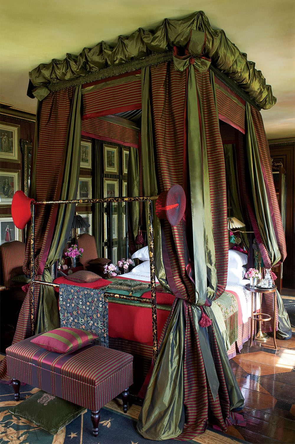 Bohemian Style Bed Canopy