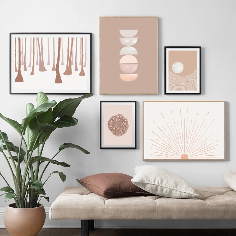 Brown Color for Wall Art