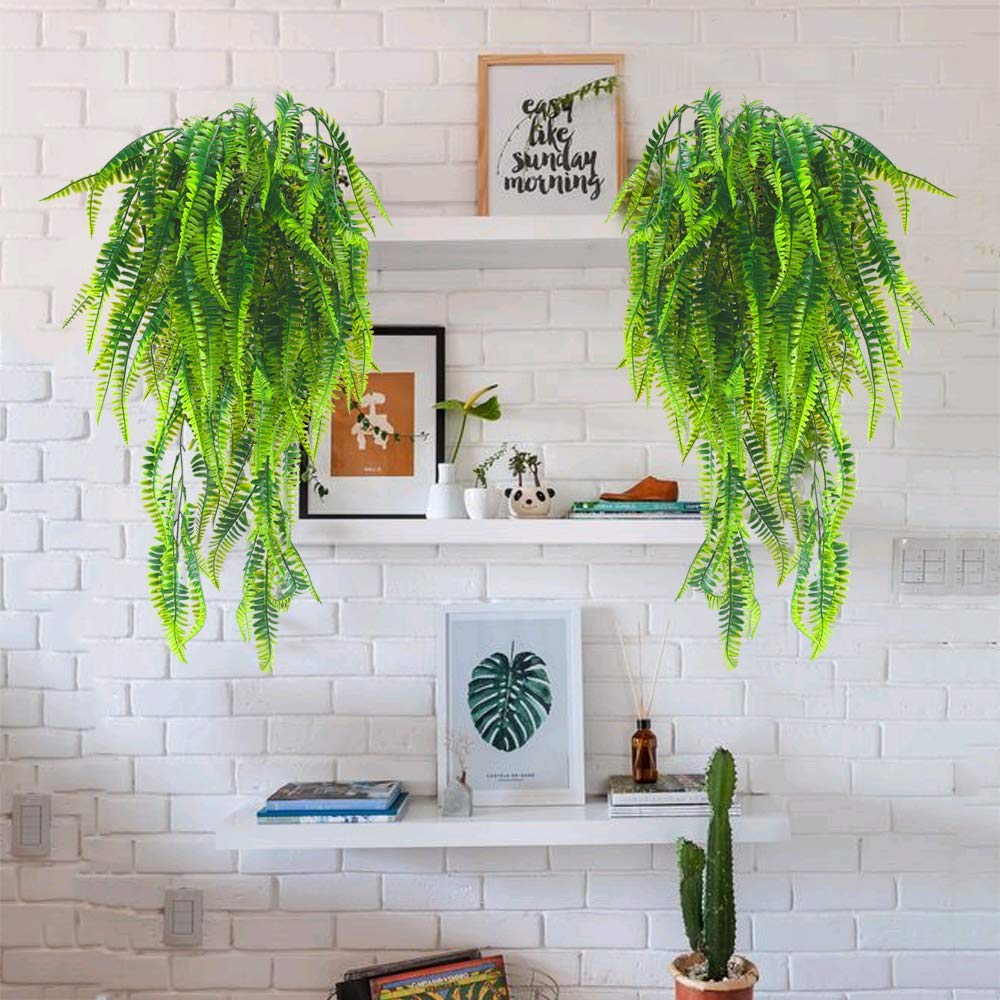 Hanging Tropical Accent from Fern