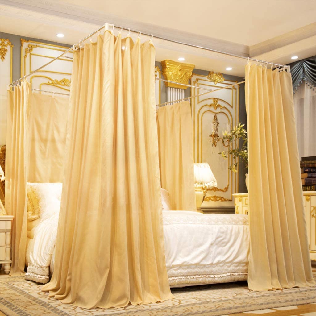 Yellow Bed Canopy for Children's Bedroom