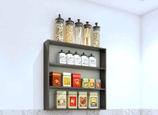 21 Kitchen Wall Shelf Ideas for Your Daily Cooking Convenience