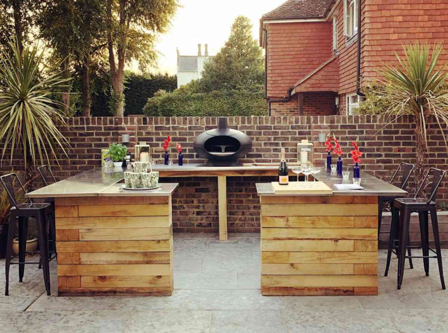Create a Backyard Mini Bar