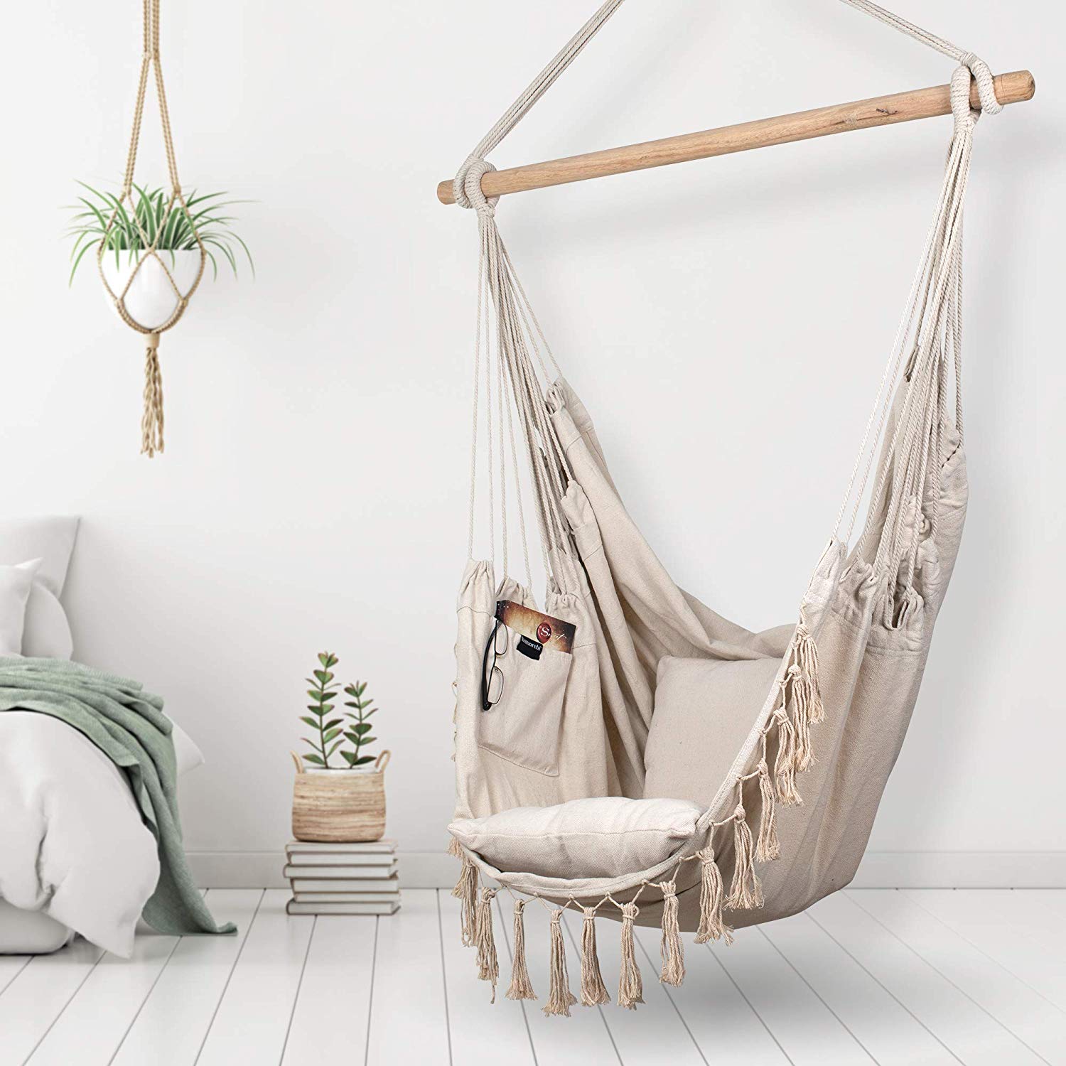 Reading Nook with Cozy Swing Chair
