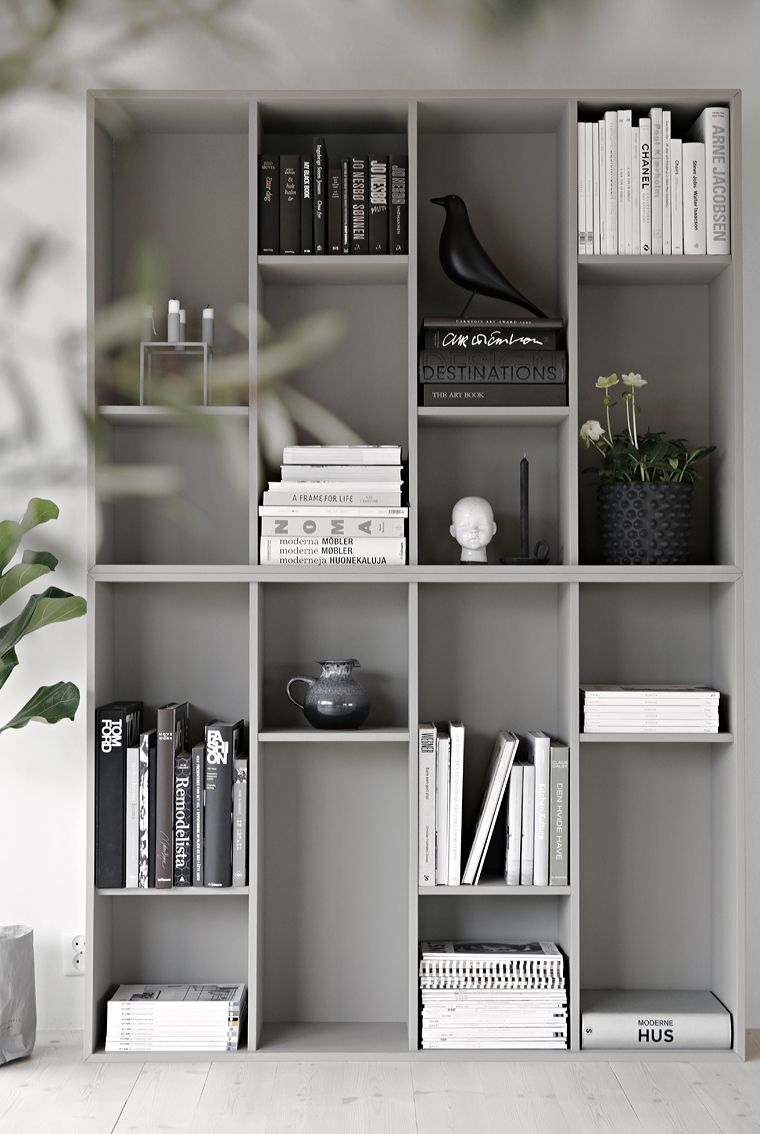 Bookshelf in Minimalist Style