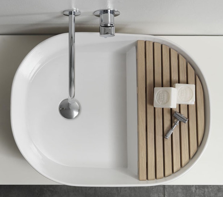 Combine Sink Materials Creatively