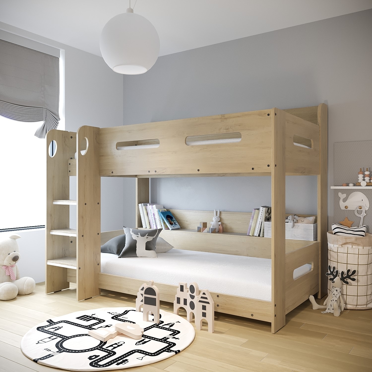 Scandinavian Style Bunk Bed