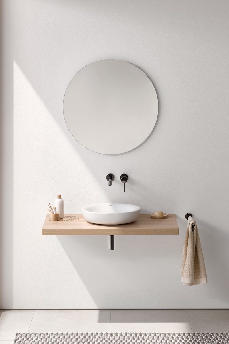 Simple Minimalist Sink for Bathroom