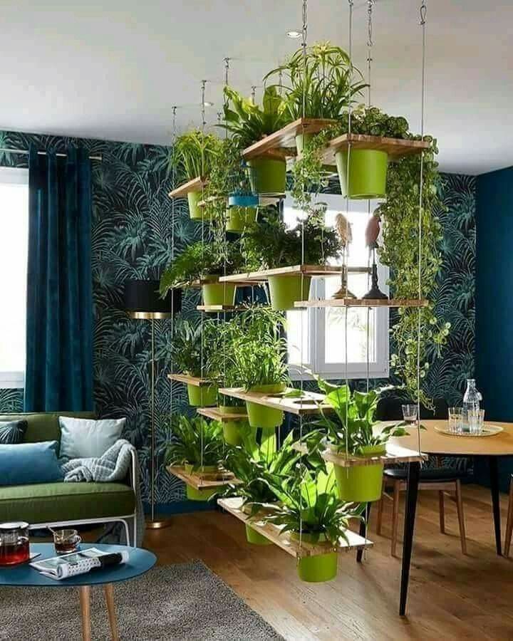Vertical Garden Style Room Partition