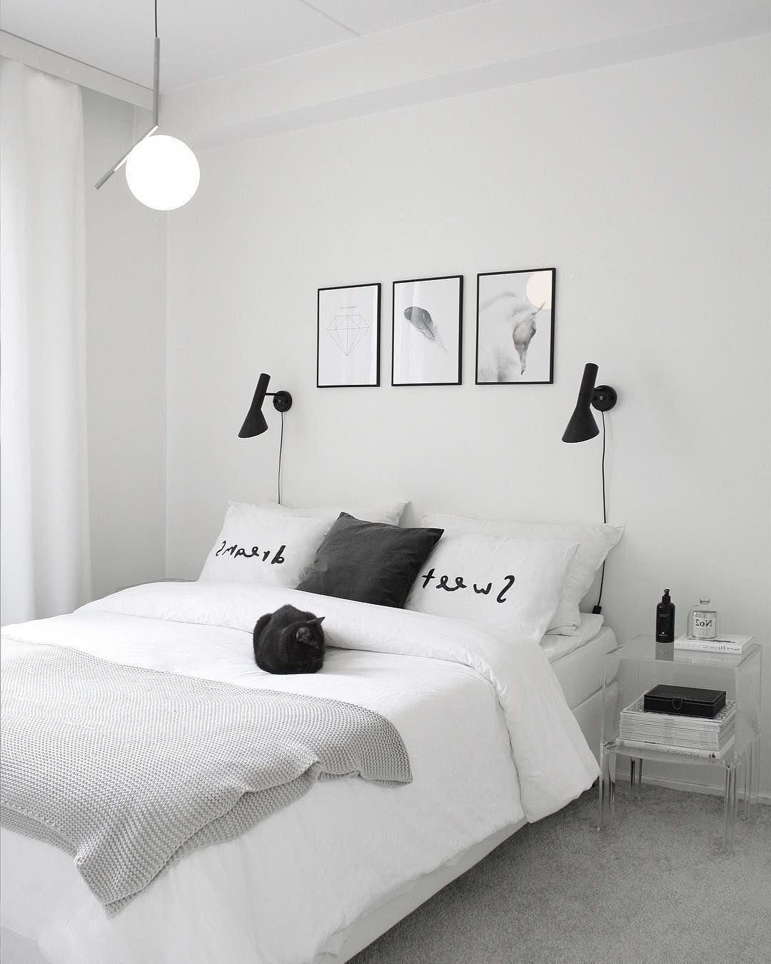 Simple White Bedroom