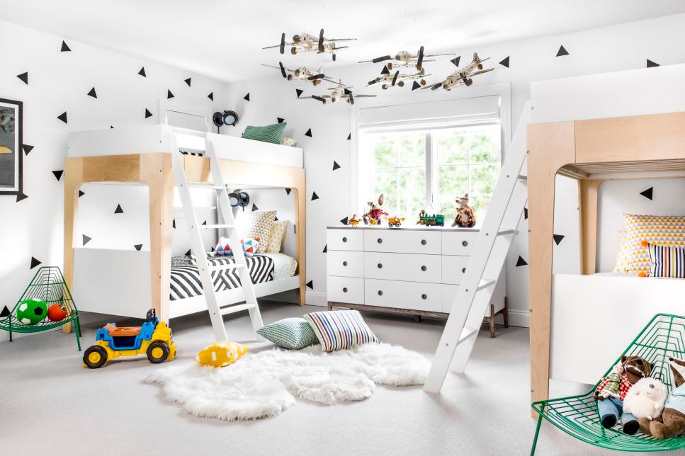 White Children's Bedroom