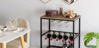 20 Creative Bar Cart Ideas : Make Celebrations More Attractive